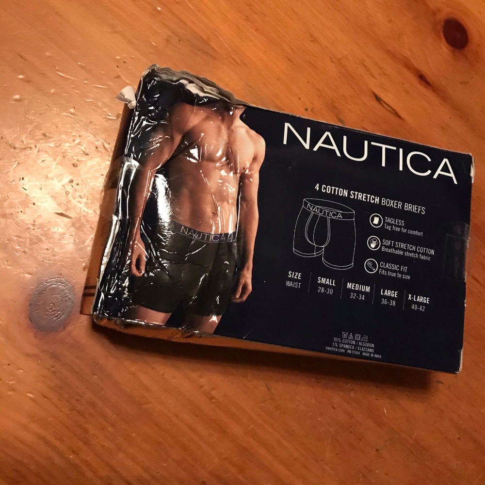 Men’s Nautica underwear 4 pack